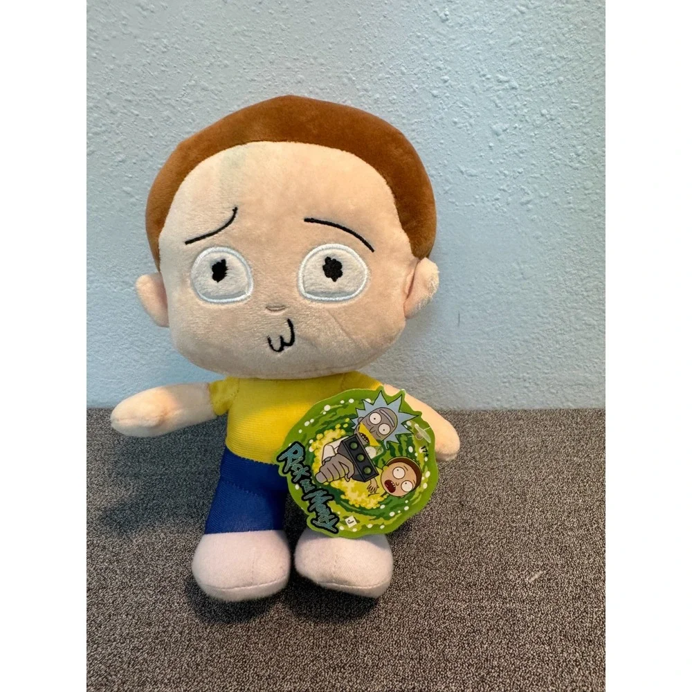 Jazwares Rick And Morty Warner Bros Morty Plush Figure Adult Swim Cartoon Toy 8